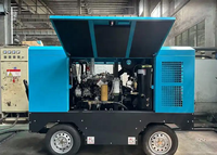 Bon prix compresseur d'air minier 25 bar haute pression moteur diesel portable compresseur d'air à vis Offre Spéciale au Vietnam