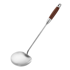 Stainless Steel Ladle Extra Long Handle Large Size Cooking Spoon Kitchen Utensil - Product Image 1