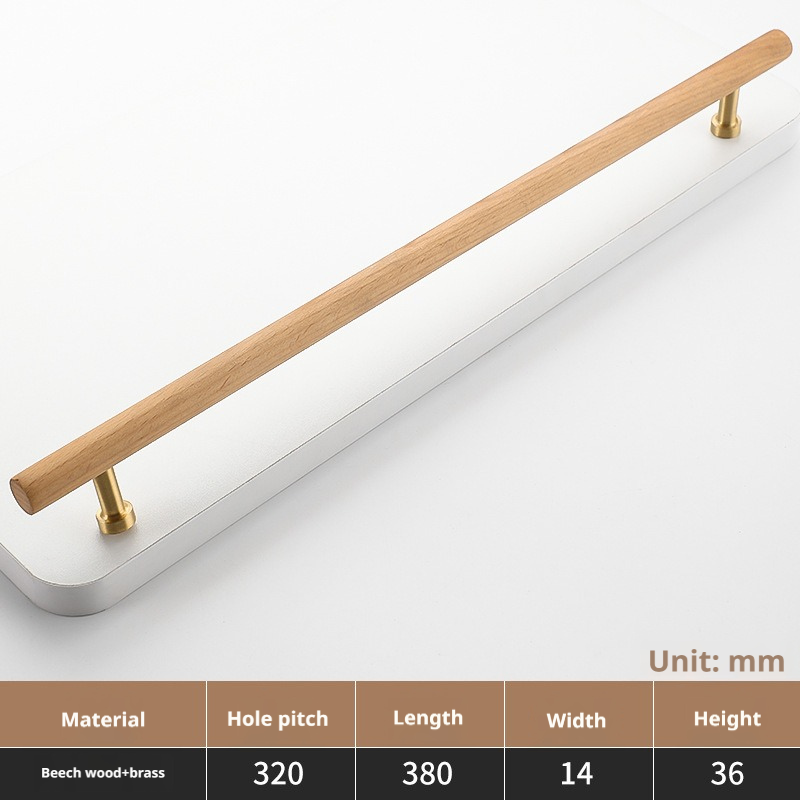8877# Bois de hêtre, entraxe de perçage 320 mm