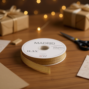 ILAN Nastro Decorativo 2.5Cm 27M Design Madrid Parigi Londra Tokyo Milano - Product Image 2