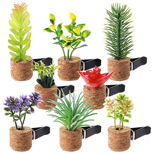 Ambientador de Coche con Diseño de Ramo de <span class=keywords><strong>Flores</strong></span>, Clips para Rejillas de Ventilación, Mini <span class=keywords><strong>Flores</strong></span> Artificiales para Decoración de Ventilación de Coche, Interior del Automóvil - Product Image 2