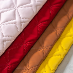 Soft Artificial <strong>Leather</strong> Lady For Bag <strong>PU</strong> Patent <strong>Leather</strong> Diamond Pattern Ultrasonic Embossing Luxury Fashion Top-Handle Crossbody - Product Image 2