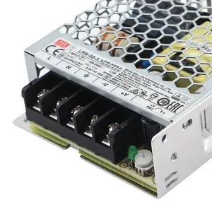 LRS-50-3.3 Switching Power Supply High Operating Temperature Mean Well Hot Sales Enclosed SMPS