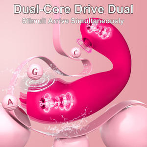Vibratore a forma di lingua per stimolazione clitoridea, dispositivo per masturbazione femminile, giocattolo sessuale per adulti - Product Image 6