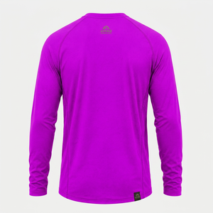 เสื้อกีฬาแขนยาวผู้ชาย ผ้าเนื้อยืดหยุ่นสูง สวมใส่สบาย เหมาะสำหรับการฝึกซ้อมกีฬา ออกกำลังกาย วิ่ง  OEM - Product Image 2