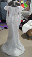 Robe de mariée personnalisée Alibaba Factory Bride, robe de mariée à manches longues 2 en 1, robe de invitée de mariage, robe de mariée sirène grande taille Afrique