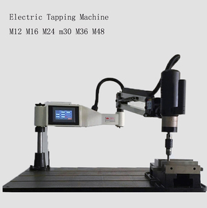 Portable Mini Electric Tapping Machine with Flex Arm M10 M12 M24 M48 Automatic Servo & PLC for Metal in Stock - Product Image 3