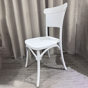 All'aperto di alta qualità bianco moderno nordico impilamento in plastica Hotel hall sedia matrimonio anche di plastica Chaires - Product Image 4