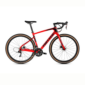 Bicicleta de Carretera Twitter Gravel 700C con Cuadro de Carbono y Frenos de Disco Dobles - Product Image 5