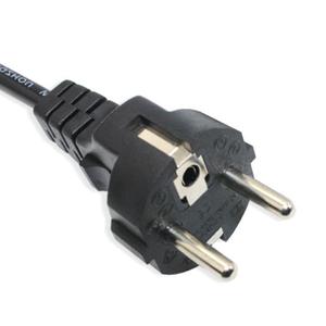سلك طاقة أوروبي C13 على شكل حرف T بسنين، 220 فولت تيار متردد، 10 أمبير، للكمبيوتر والأجهزة المنزلية والاستخدام الخارجي، بطول 1-5 متر - Product Image 3