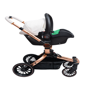 Passeggino per Bambini in Lega di Alluminio a Forma di Uovo, Rotazione a 360 Gradi, 3-in-1 Pieghevole, per Bambini da 0-3 Anni - Product Image 3