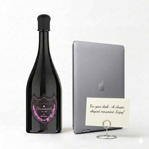 Mini Humo champagne Bottle Shaped Desktop Ornament Humo Azul 30k Home Living Room Bedroom Shelf Decoration Accessories - Product Image 6