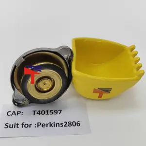 Machinery Engine spare parts COVER T401597 for engine C18 generator set radiator