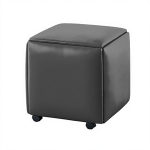 Fauteuils pliants gigognes 5-en-1 avec rangement dissimulé - Ottomanes - Pieds en métal - Style moderne - Mobilier d'hôtel - Product Image 4