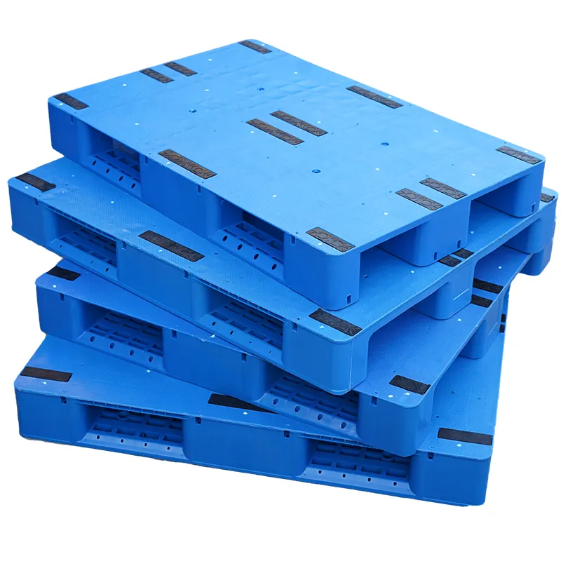 Manufacture High Quality Heavy Duty Colorful HDPE Pallets Industrial HDPE Euro Stackable Plastic Pallets