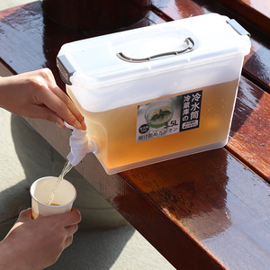 DD1450 Pichet à infusion en plastique avec robinet, seau à jus de fruits, réfrigérateur à boissons, bouilloire froide, <span class=keywords><strong>distributeur</strong></span> de boissons - Product Image 4