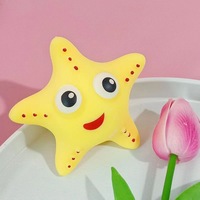 Jouet à presser en TPR en forme d'étoile de mer Ocean Starfish, jouet anti-stress, jouet sensoriel pour les enfants de 14 ans et plus