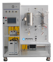 Sistema de Reactor de Tanque Automatizado Multicanal para Laboratorio, Control PLC, Admite Operación Continua de Larga Duración, Registro de Datos, Personalizable