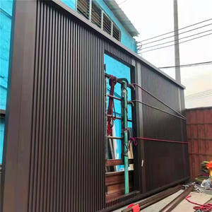 แผ่นอลูมิเนียมอัลลอยด์ลายคลื่นสำหรับติดผนังโปรไฟล์อลูมิเนียม<span class=keywords><strong>ลอน</strong></span><span class=keywords><strong>เล็ก</strong></span>ตกแต่งผนังม่านกลางแจ้งปรับสีได้ - Product Image 4