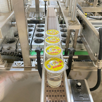 Machine de remplissage et de remplissage automatique d'eau minérale, haute efficacité, pour verres en plastique, ligne de Production d'eau minérale