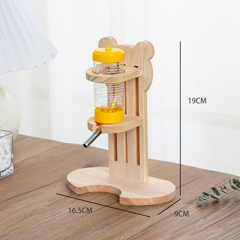 A: yellow kettle+Solid wood kettle bracket