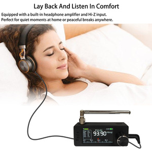 Xách tay IPS màu hiển thị đầy đủ ban nhạc AM FM LSB USB Pocket đài phát thanh headphone khuếch đại ESP32-S3 si4732 Mini <span class=keywords><strong>DSP</strong></span> đài phát thanh <span class=keywords><strong>Receiver</strong></span> - Product Image 5