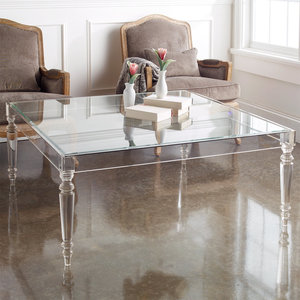 Rõ Ràng Acrylic Bàn Cà Phê Và Đồ Nội Thất Ăn Uống, Nhỏ Perspex Đồ Nội Thất, Nhựa End Table - Product Image 3