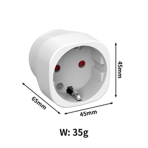 Travel <b>Plug</b> <b>Adapter</b> for Canada & USA Outlets US Standard ABS Material Short Circuit Protection - Product Image 3