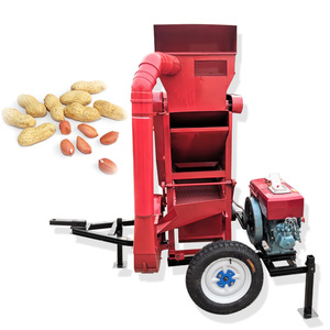Cosechadora de cacahuetes pequeña Runxiang con motor, alta productividad 800-1000kg/h, equipo de desgranado y trillado de cacahuetes - Product Image 3