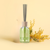 Diffuseur de parfum Eterea Reeds 100ml, flacon en verre, fabriqué en Italie, parfum de Tiaré en pleine floraison, longue durée, sans parabène, parfum d'ambiance pour la maison pendant 3 mois, élégant