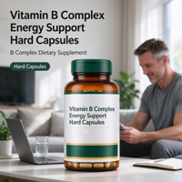Complexe de vitamines B1 B2 B6 B12 en capsules dures