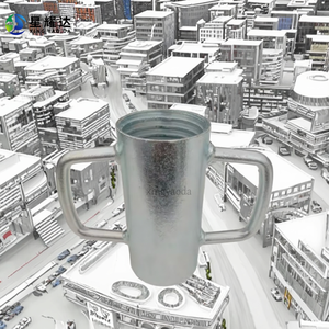 Étaule en acier galvanisé réglable avec écrou |   Supports de coffrage robustes pour dalles de béton et échafaudages |   Certifié CE directement de l'usine - Product Image 3