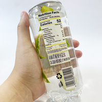 Eau gazeuse aromatisée à la poire Halal fabriquée en Chine, 350 ml, faible teneur en sucre, faible en calories, délicieuse boisson gazeuse pour enfants et adultes