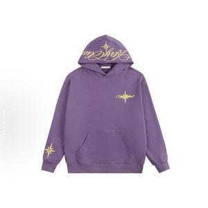 Sudaderas con Capucha Personalizadas con Logotipo, Estilo Y2K, de Algodón, para Streetwear, al por Mayor, en Varios Colores, Cómodas, con Estampado y Bordado de Alta Calidad - Product Image 1