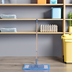 Sunshine Household Cleaning <strong>Rectangular</strong> Microfiber Flat Mop Durable Plastic Handle Small Chenille Desk Type <strong>Rectangular</strong> Mop <strong>Head</strong> - Product Image 4