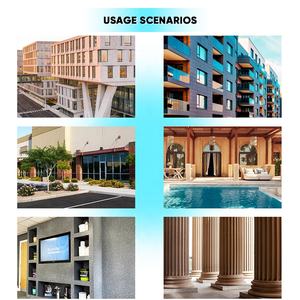 Pittura Acrilica Liquida per Marmo e Pietra, Rivestimento Murale di Alta Qualità, Pittura Decorativa Effetto Granito per Pareti Esterne - Product Image 5