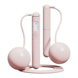 <span class=keywords><strong>Corde</strong></span> à <span class=keywords><strong>sauter</strong></span> intelligente sans fil à cinq boutons, longueur 3M, pour fitness à domicile, avec fonction de comptage, double usage, lestée - Product Image 5