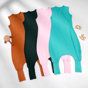 Saco <span class=keywords><strong>de</strong></span> Dormir Personalizado <span class=keywords><strong>de</strong></span> Bambú Suave para Bebé Unisex, con Cremallera Bidireccional Oculta, Traje <span class=keywords><strong>de</strong></span> Dormir Sólido para Recién Nacido, Saco <span class=keywords><strong>de</strong></span> Dormir para Bebé - Product Image 1