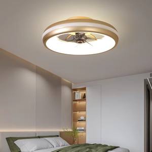 Ventilador de Techo Metálico de 5 Aspas para Comedor, Diseño Moderno con LED Ajustable de 3000K/4000K/6500K, Motor de CC de 6 Velocidades y Control por Aplicación - Product Image 2