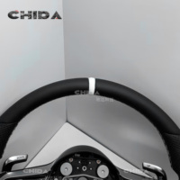 Le volant classique en cuir libellule convient à Mercedess benzs AMG GT 63 S W205 W166 W177 W204 W217 W222 C63 E63 S63