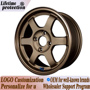 Jantes forgées RAYS Volk Racing TE37 T6061 5x100 <span class=keywords><strong>5x112</strong></span> 5x114.3 5x120 Monobloc 17 18 19 20 pouces en alliage pour BMW Audi Toyota - Product Image 1