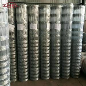 รั้วเหล็กสำหรับฟาร์ม Longteng 12ga หนาพิเศษ ขนาด 4 ฟุต x 100 ฟุต เคลือบสังกะสีหนา สำหรับปศุสัตว์ รั้วลวดชุบสังกะสีสำหรับสนาม - Product Image 1