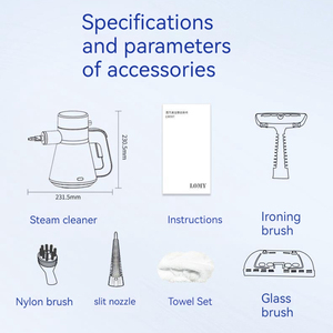 <span class=keywords><strong>Nettoyeur</strong></span> <span class=keywords><strong>vapeur</strong></span> LOMY blanc portable, élimination des acariens, repassage à plat, générateur de <span class=keywords><strong>vapeur</strong></span> pour <span class=keywords><strong>vêtements</strong></span> - Product Image 6
