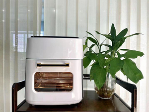 D <span class=keywords><strong>Friteuse</strong></span> à Air 15L Version Visuelle <span class=keywords><strong>Friteuse</strong></span> Ménage Multi-fonctionnel Visuel Grande Capacité Non Tournant Automatique Poulet Frit - Product Image 2