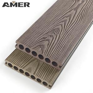 Planche de terrasse en WPC, aspect <span class=keywords><strong>bois</strong></span> naturel, planches de terrasse composites pour jardin extérieur, patio - Product Image 4