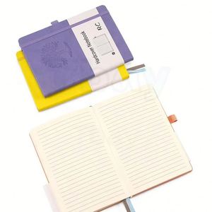 Academic A5 A6 B5 Dotted Grid Ruled Lined 2025 Elastic Band Hardcover Planner Notebook - Product Image 2