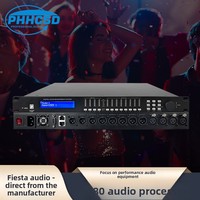 Processeur audio numérique 4 entrées 8 sorties Modèle P-480 ; Unité de traitement DSP professionnelle anti-retour pour scène et KTV