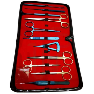 Juego de Instrumentos de Cirugía Plástica Manual de Acero Inoxidable de Grado Médico Reutilizable de 11 Piezas para Cirugía Estética - Product Image 1