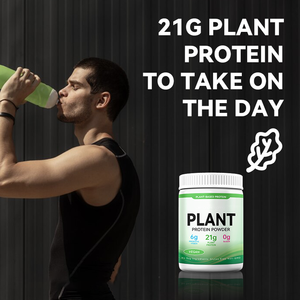 Bubuk Protein Vegan Organik Bebas Gluten Label Pribadi Greenpie OEM/ODM - Dukungan Energi Nutrisi Olahraga - Product Image 6