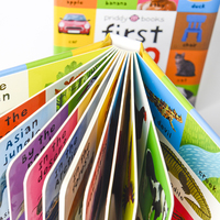 Service d'impression de livres cartonnés personnalisés pour enfants, livres d'apprentissage précoce pour enfants, impression de livres cartonnés pour enfants